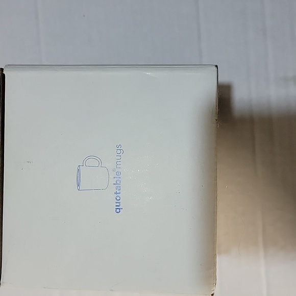 Quotable mug! New in box. - Picture 2 of 4